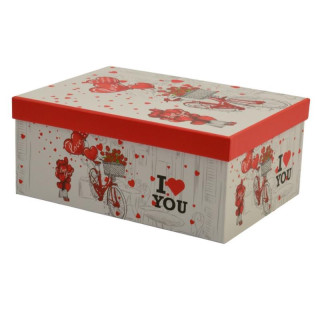 Pudełko ozdobne 29x21x11cm Love